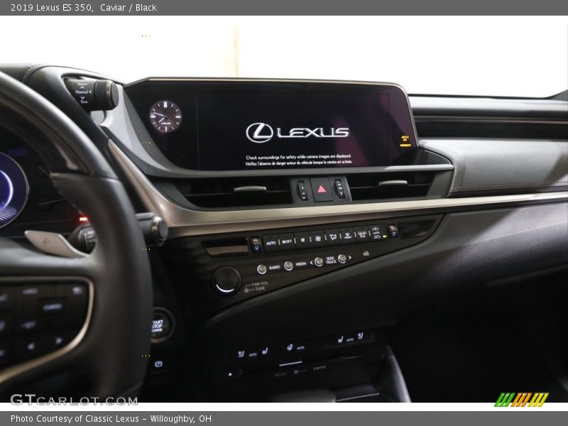 Caviar / Black 2019 Lexus ES 350
