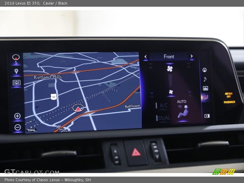 Caviar / Black 2019 Lexus ES 350