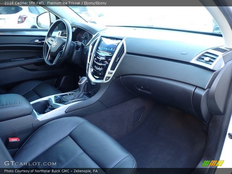 Platinum Ice Tricoat / Ebony/Ebony 2016 Cadillac SRX FWD