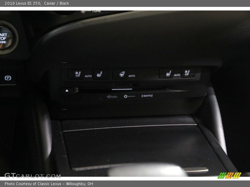 Caviar / Black 2019 Lexus ES 350