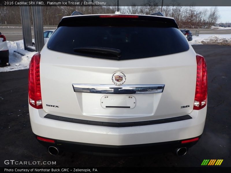 Platinum Ice Tricoat / Ebony/Ebony 2016 Cadillac SRX FWD