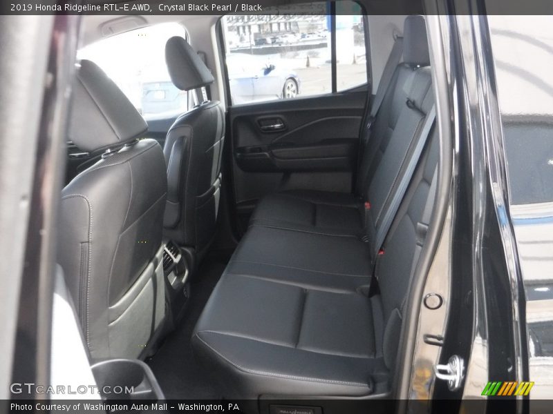 Crystal Black Pearl / Black 2019 Honda Ridgeline RTL-E AWD