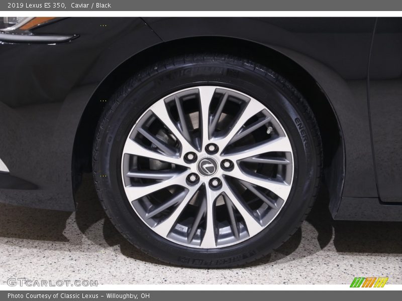 Caviar / Black 2019 Lexus ES 350