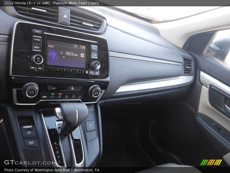 Platinum White Pearl / Ivory 2019 Honda CR-V LX AWD