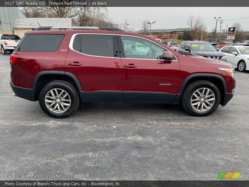 Crimson Red Tintcoat / Jet Black 2017 GMC Acadia SLE