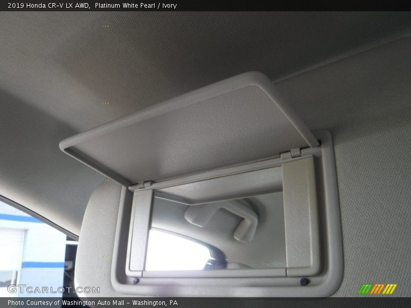 Platinum White Pearl / Ivory 2019 Honda CR-V LX AWD