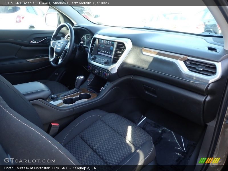Smokey Quartz Metallic / Jet Black 2019 GMC Acadia SLE AWD