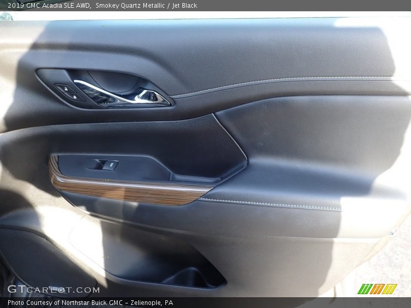 Smokey Quartz Metallic / Jet Black 2019 GMC Acadia SLE AWD