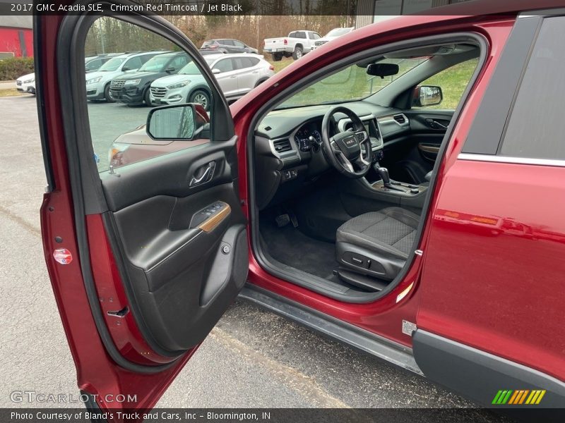 Crimson Red Tintcoat / Jet Black 2017 GMC Acadia SLE