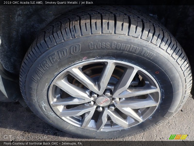 Smokey Quartz Metallic / Jet Black 2019 GMC Acadia SLE AWD