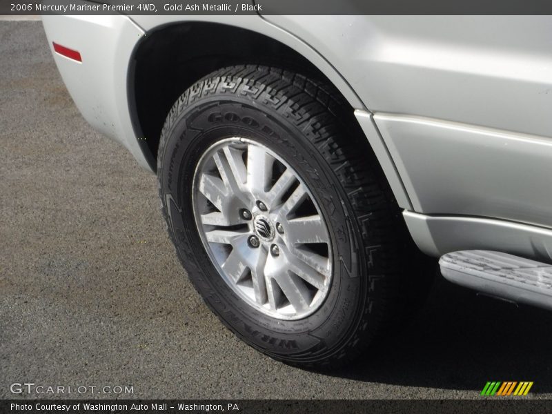 Gold Ash Metallic / Black 2006 Mercury Mariner Premier 4WD