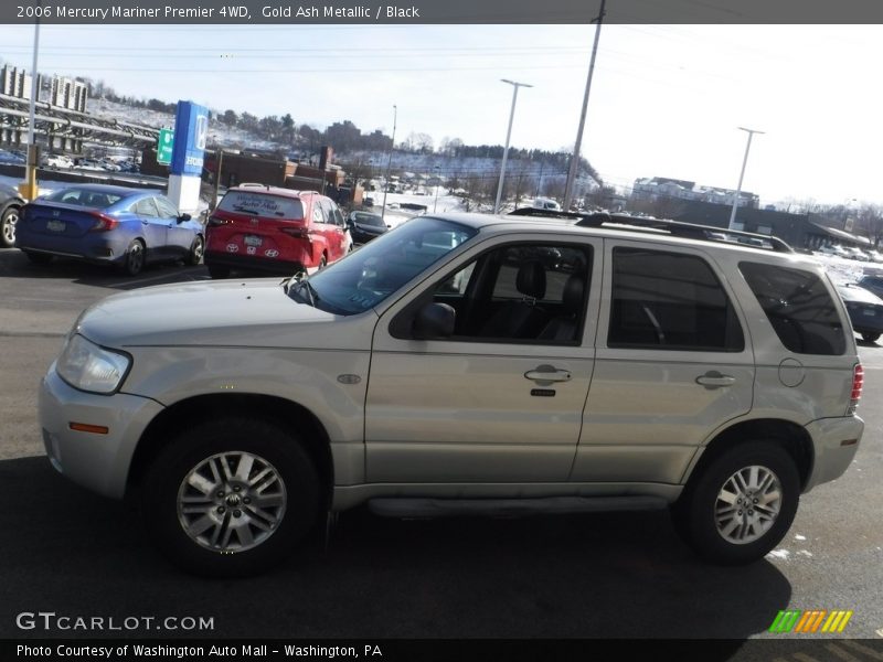 Gold Ash Metallic / Black 2006 Mercury Mariner Premier 4WD