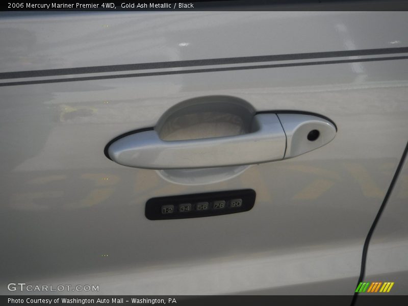 Gold Ash Metallic / Black 2006 Mercury Mariner Premier 4WD
