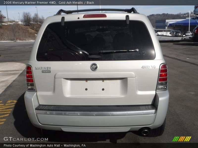 Gold Ash Metallic / Black 2006 Mercury Mariner Premier 4WD