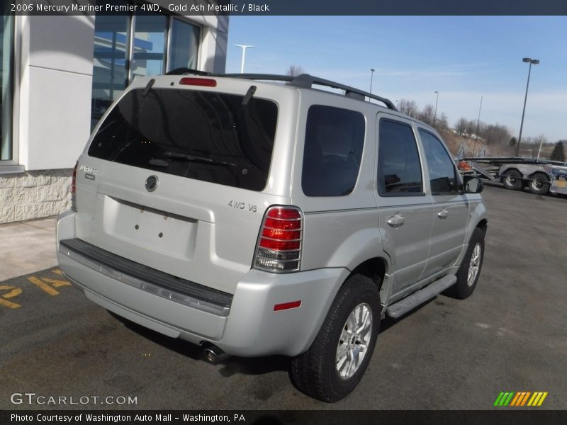 Gold Ash Metallic / Black 2006 Mercury Mariner Premier 4WD