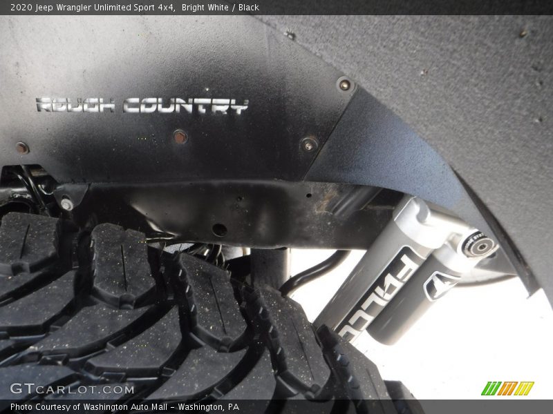 Bright White / Black 2020 Jeep Wrangler Unlimited Sport 4x4