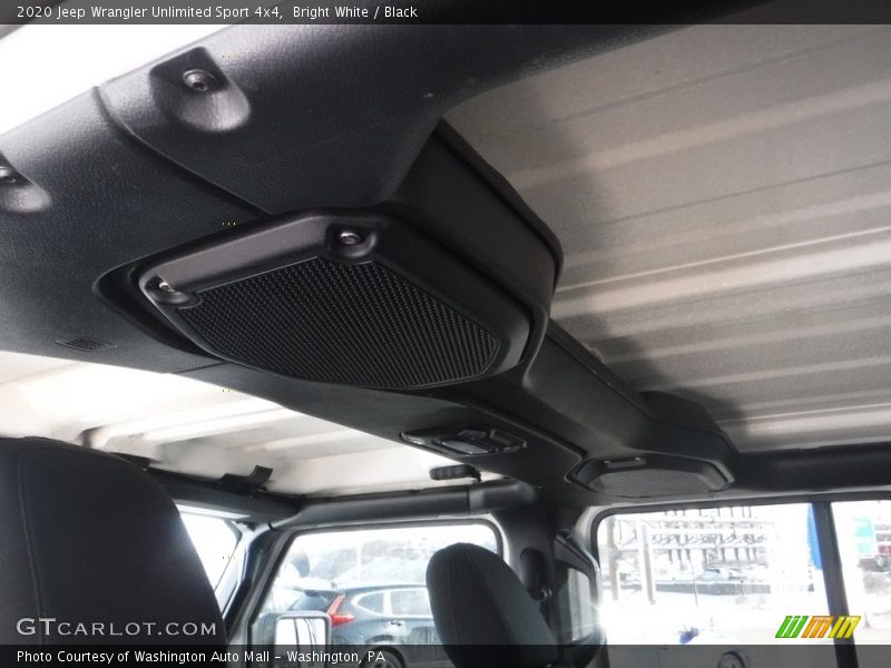 Bright White / Black 2020 Jeep Wrangler Unlimited Sport 4x4