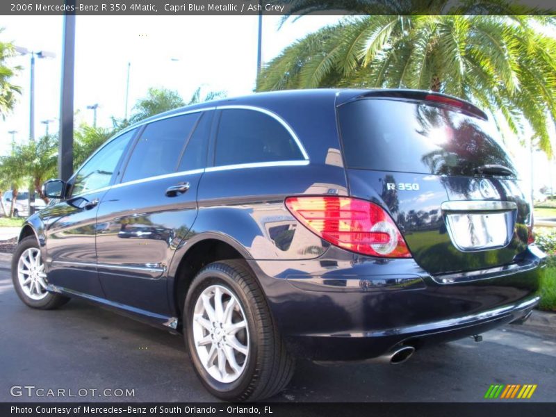 Capri Blue Metallic / Ash Grey 2006 Mercedes-Benz R 350 4Matic