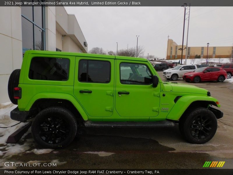  2021 Wrangler Unlimited Sahara 4xe Hybrid Limited Edition Gecko