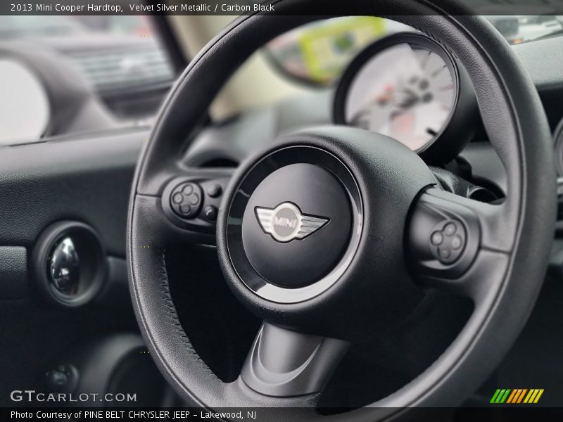 Velvet Silver Metallic / Carbon Black 2013 Mini Cooper Hardtop