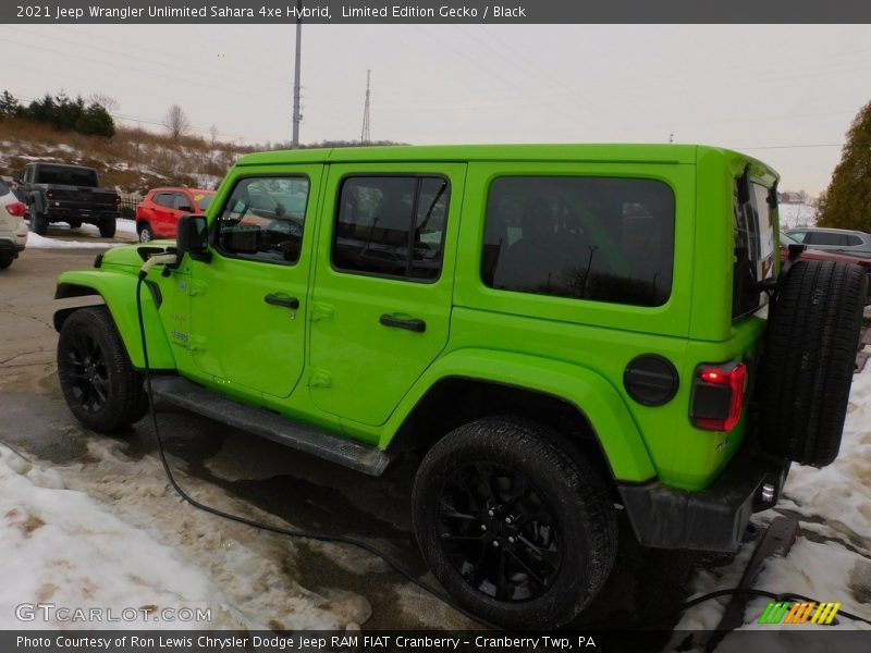 Limited Edition Gecko / Black 2021 Jeep Wrangler Unlimited Sahara 4xe Hybrid