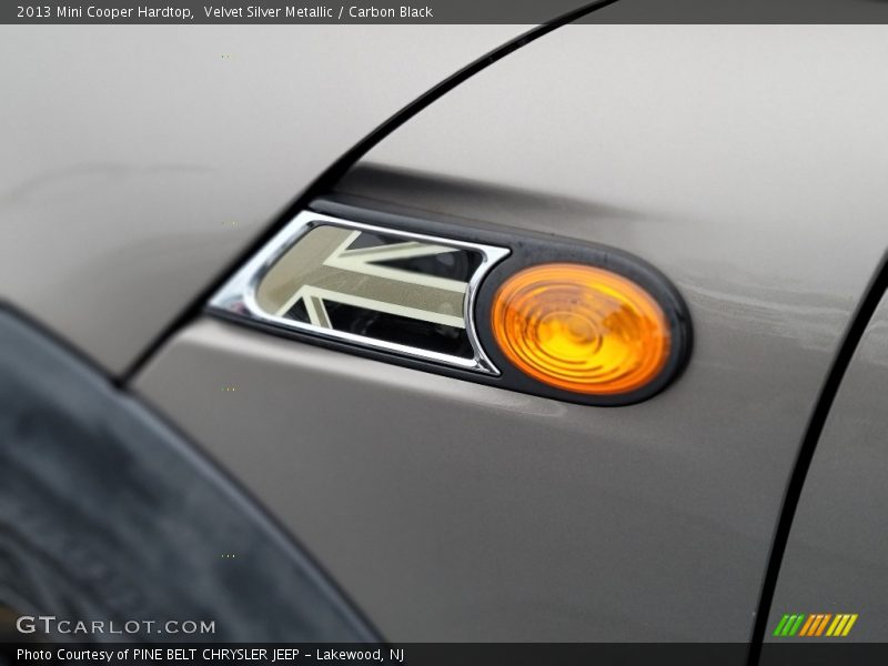 Velvet Silver Metallic / Carbon Black 2013 Mini Cooper Hardtop