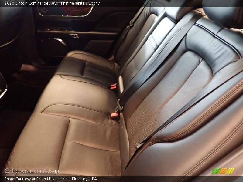 Rear Seat of 2020 Continental AWD