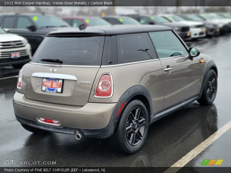 Velvet Silver Metallic / Carbon Black 2013 Mini Cooper Hardtop
