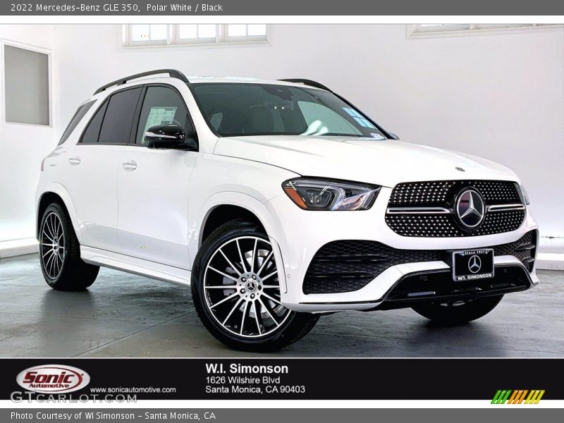Polar White / Black 2022 Mercedes-Benz GLE 350