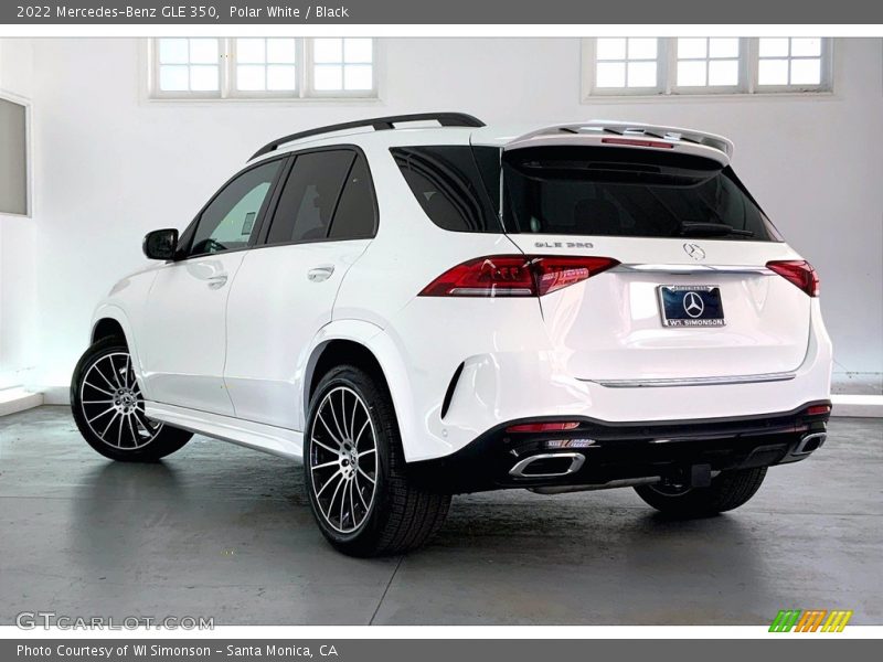 Polar White / Black 2022 Mercedes-Benz GLE 350