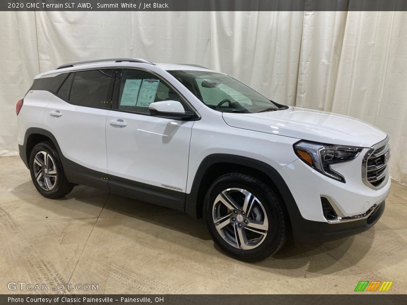 Summit White / Jet Black 2020 GMC Terrain SLT AWD