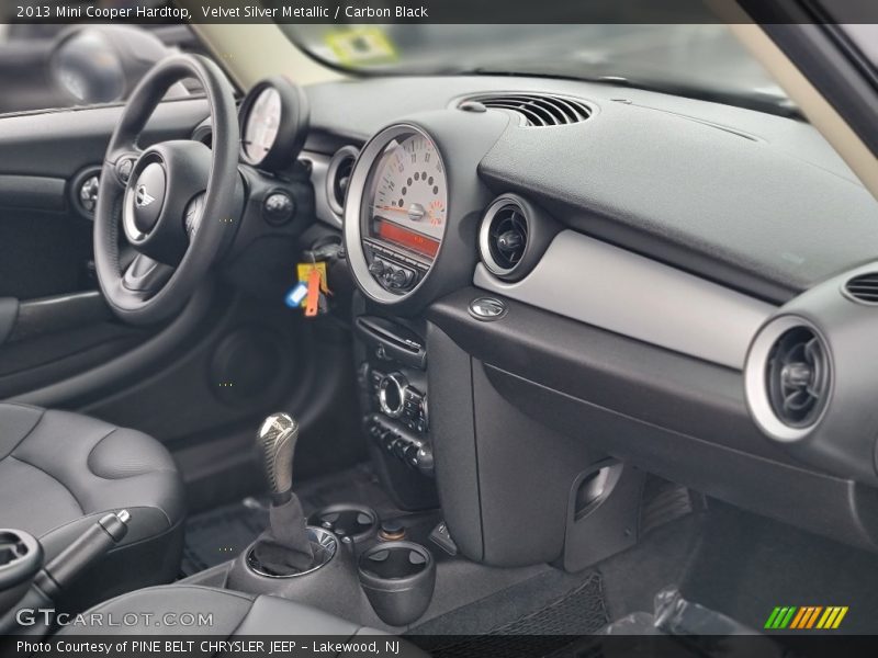 Velvet Silver Metallic / Carbon Black 2013 Mini Cooper Hardtop