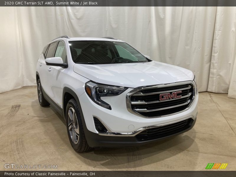 Summit White / Jet Black 2020 GMC Terrain SLT AWD