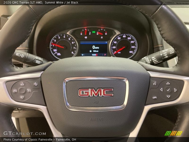 Summit White / Jet Black 2020 GMC Terrain SLT AWD
