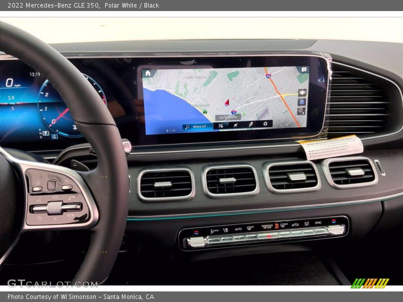 Polar White / Black 2022 Mercedes-Benz GLE 350