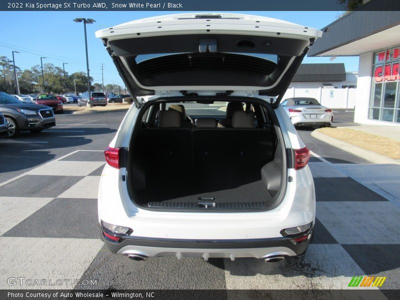 Snow White Pearl / Black 2022 Kia Sportage SX Turbo AWD
