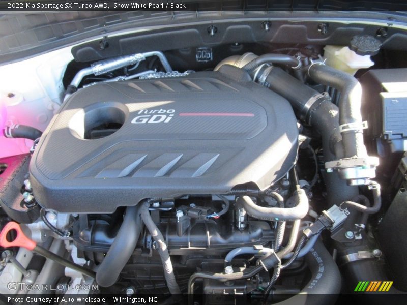 Snow White Pearl / Black 2022 Kia Sportage SX Turbo AWD