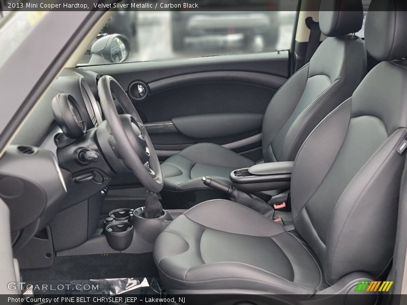 Velvet Silver Metallic / Carbon Black 2013 Mini Cooper Hardtop
