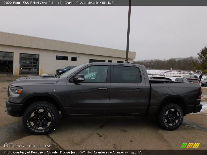  2022 1500 Rebel Crew Cab 4x4 Granite Crystal Metallic