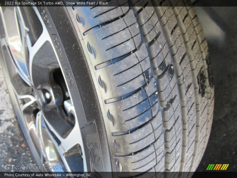 Snow White Pearl / Black 2022 Kia Sportage SX Turbo AWD