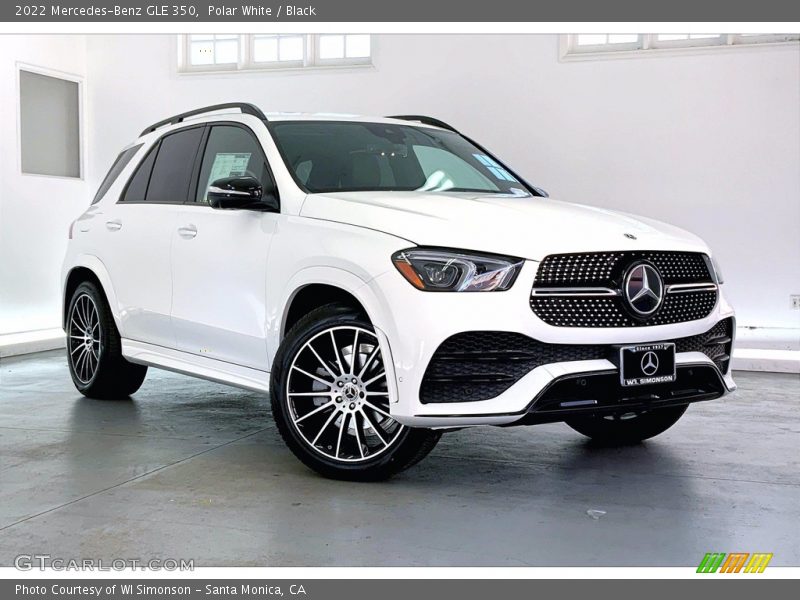 Polar White / Black 2022 Mercedes-Benz GLE 350