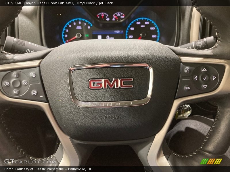Onyx Black / Jet Black 2019 GMC Canyon Denali Crew Cab 4WD
