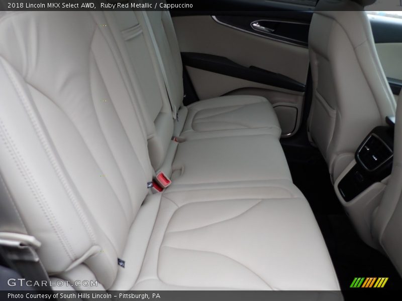 Rear Seat of 2018 MKX Select AWD