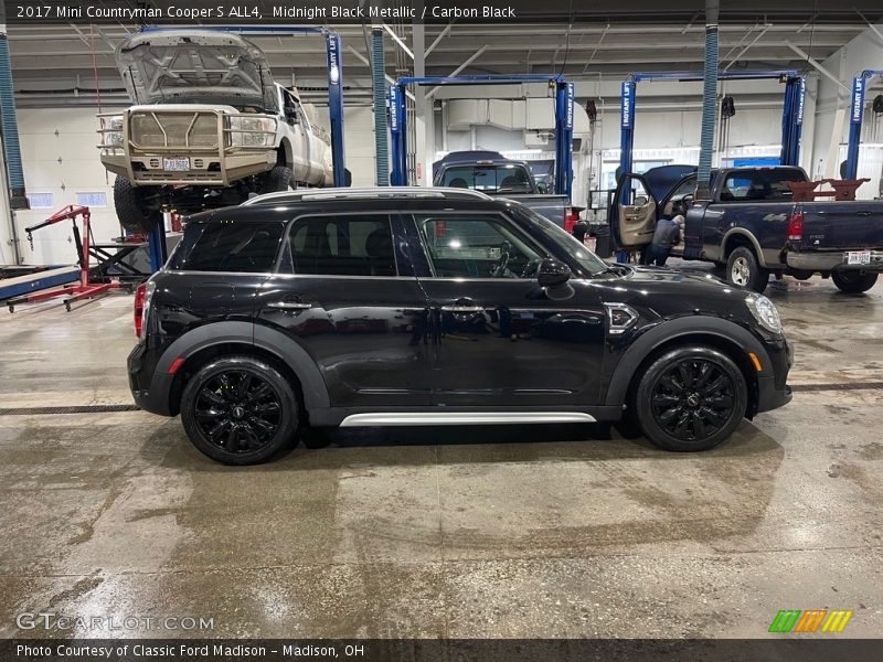 Midnight Black Metallic / Carbon Black 2017 Mini Countryman Cooper S ALL4