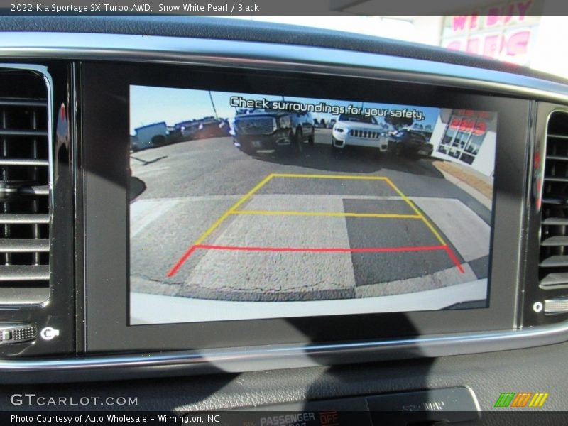 Snow White Pearl / Black 2022 Kia Sportage SX Turbo AWD