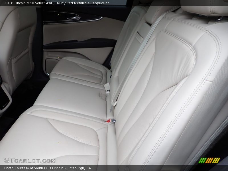 Rear Seat of 2018 MKX Select AWD