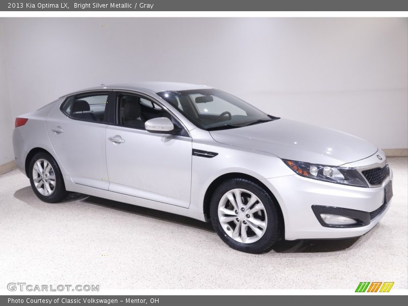 Bright Silver Metallic / Gray 2013 Kia Optima LX