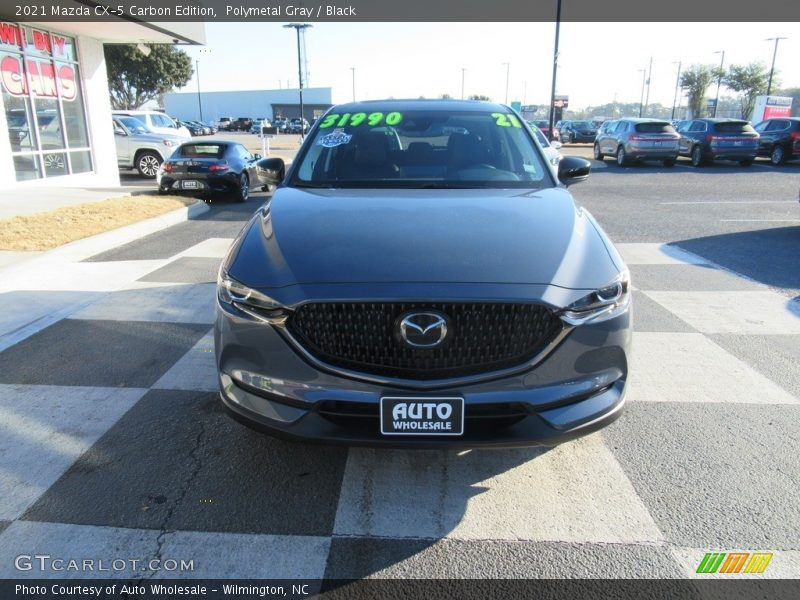 Polymetal Gray / Black 2021 Mazda CX-5 Carbon Edition