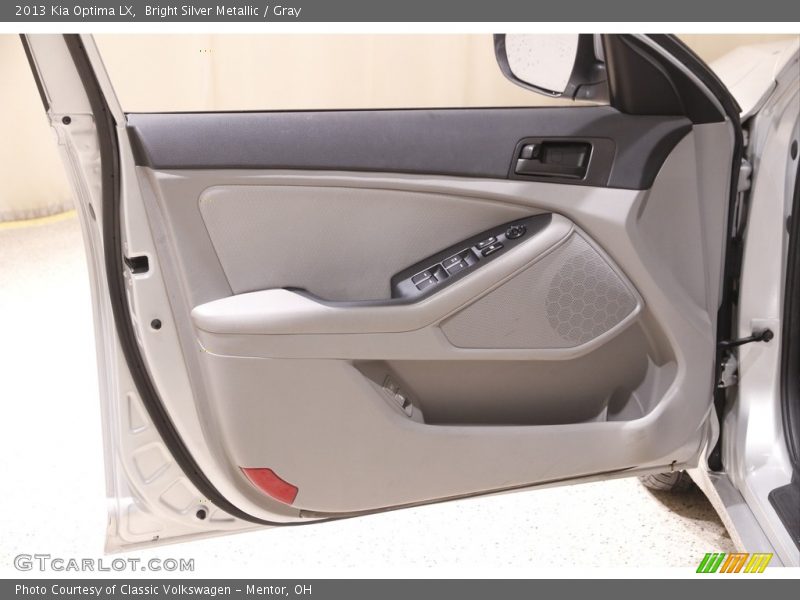 Bright Silver Metallic / Gray 2013 Kia Optima LX
