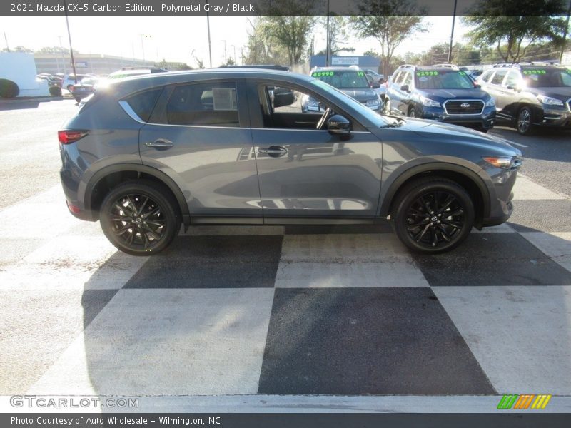 Polymetal Gray / Black 2021 Mazda CX-5 Carbon Edition